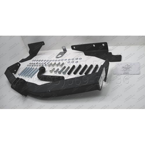 SY 005 AVTOS Фаркоп на SsangYong Kyron 2005-2016, SsangYong Rexton 2002-2006 без подрезки бампера. Тип шара: A. Нагрузки: 2000/100 кг, масса фаркопа 19 кг (без электрики в комплекте)