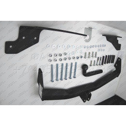 SY 005 AVTOS Фаркоп на SsangYong Kyron 2005-2016, SsangYong Rexton 2002-2006 без подрезки бампера. Тип шара: A. Нагрузки: 2000/100 кг, масса фаркопа 19 кг (без электрики в компле