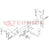T-098 STEINHOF Фаркоп на Toyota Avensis универсал T27 2009-2018 без подрезки бампера. Тип шара: A. Нагрузки: 1800/80 кг, масса фаркопа 19,3 кг (без электрики в комплекте)