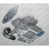 T070A GALIA Полностью оцинкованный фаркоп на Toyota Land Cruiser 200 2008-2021, Lexus LX 2008-2021. Тип шара: A. Невидимый вырез бампера. Нагрузки: 3500/140 кг, масса фаркопа 7,62 кг