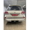 T070A GALIA Полностью оцинкованный фаркоп на Toyota Land Cruiser 200 2008-2021, Lexus LX 2008-2021. Тип шара: A. Невидимый вырез бампера. Нагрузки: 3500/140 кг, масса фаркопа 7,62 кг
