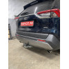 T072A GALIA Полностью оцинкованный фаркоп на Toyota RAV4 V XA50 2019-2025, Suzuki Across 2020-2025. Тип шара: A. Установка без снятия и выреза бампера. Нагрузки: 2100/100 кг, масса фаркопа 18,12 кг