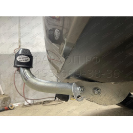 T072A GALIA Полностью оцинкованный фаркоп на Toyota RAV4 V XA50 2019-2025, Suzuki Across 2020-2025. Тип шара: A. Установка без снятия и выреза бампера. Нагрузки: 2100/100 кг, м