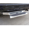 TCU00025 ТСС Фаркоп на Toyota Land Cruiser Prado 150 2009-2023 с накладкой с надписью Prado без подрезки бампера. Тип шара: E (шаровый узел под американский квадрат). Нагрузки: 1800/120 кг