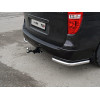 TCU00122 ТСС Фаркоп на Hyundai H1 2018-2023 без подрезки бампера. Тип шара: E (шаровый узел под американский квадрат). Нагрузки: 1800/100 кг