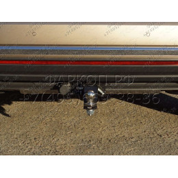 TCU00124N ТСС Фаркоп на Volkswagen Touareg, в т.ч. R-Line 2018-. Требуется подрезка бампера. Тип шара: E (шаровый узел под американский квадрат с нержавеющим шар