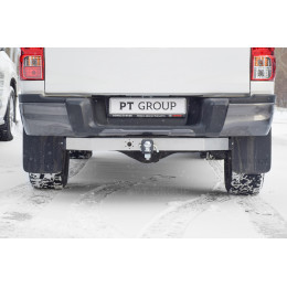 THI-15-991124.00 PT GROUP Фаркоп с нержавеющей накладкой на Sollers ST6 2023-, Sollers ST8 2025-, Toyota Hilux 2015-, JAC T6 2015-, JAC T8 2023-, JAC T8 Pro 2023- без подрезки бампера. Тип шара: E (л