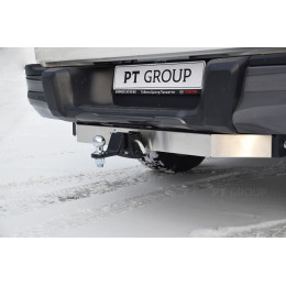THI-15-991124.00 PT GROUP Фаркоп с нержавеющей накладкой на Sollers ST6 2023-, Sollers ST8 2025-, Toyota Hilux 2015-, JAC T6 2015-, JAC T8 2023-, JAC T8 Pro 2023- без подрезки бампера. Тип шара: E (л