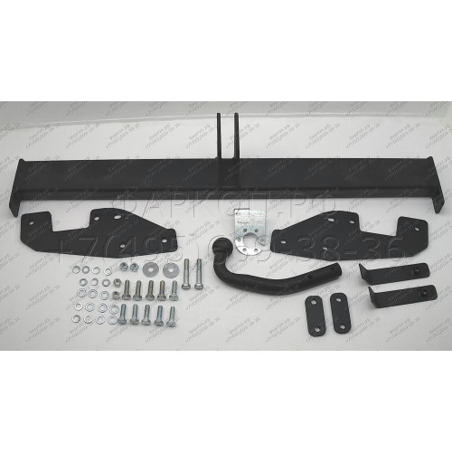 TY 36 AVTOS Фаркоп на Toyota Hilux с силовым брусом (для машин без подготовки) 2006-2015 без подрезки бампера. Тип шара: A. Нагрузки: 2500/100 кг, масса фаркопа 24 кг (без электрики в комплекте)