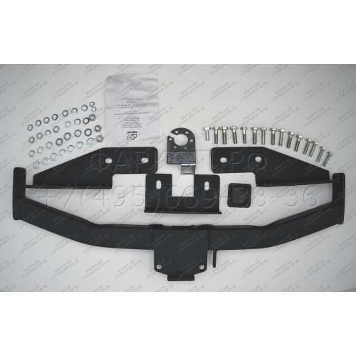 TY 50B AVTOS Фаркоп на Toyota Land Cruiser Prado J120 2003-2009, J150 2009-2023 без снятия и подрезки бампера. Тип шара: E. Нагрузки: 3500/120 кг, масса фаркопа 17 кг (без электрики в комплекте)