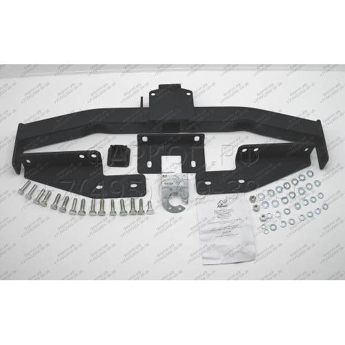 TY 50B AVTOS Фаркоп на Toyota Land Cruiser Prado J120 2003-2009, J150 2009-2023 без снятия и подрезки бампера. Тип шара: E. Нагрузки: 3500/120 кг, масса фаркопа 17 кг (без электрики в комплекте)