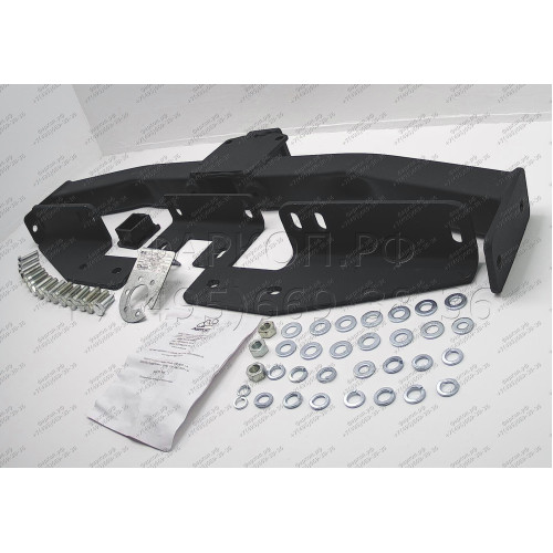 TY 50B AVTOS Фаркоп на Toyota Land Cruiser Prado J120 2003-2009, J150 2009-2023 без снятия и подрезки бампера. Тип шара: E. Нагрузки: 3500/120 кг, масса фаркопа 17 кг (без электрики в комплекте)