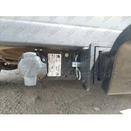H.T65.E HALTY Фаркоп на Toyota Nadia, в т.ч. type Su 2WD/4WD 1998-2003 без подрезки бампера. Тип шара: E. Нагрузки: 750/75 кг, масса фаркопа 14,3 кг