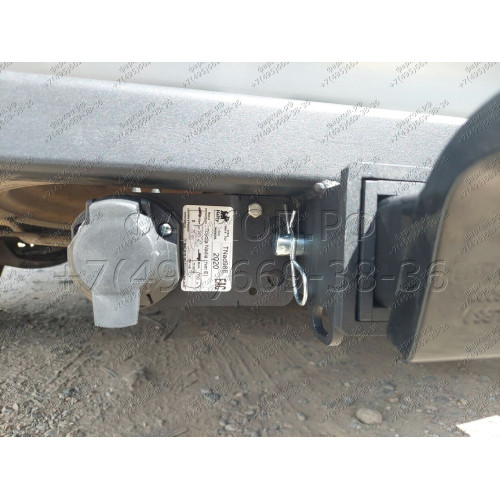 H.T65.E HALTY Фаркоп на Toyota Nadia, в т.ч. type Su 2WD/4WD 1998-2003 без подрезки бампера. Тип шара: E. Нагрузки: 750/75 кг, масса фаркопа 14,3 кг
