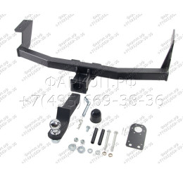 H.T65.E HALTY Фаркоп на Toyota Nadia, в т.ч. type Su 2WD/4WD 1998-2003 без подрезки бампера. Тип шара: E. Нагрузки: 750/75 кг, масса фаркопа 14,3 кг
