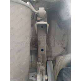 H.T68.A HALTY Фаркоп на Toyota Probox / Suceed 2WD/4WD 2014-06/2017 без подрезки бампера. Тип шара: A. Нагрузки: 550/75 кг, масса фаркопа 16,9 кг