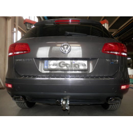 V052C GALIA Полностью оцинкованный фаркоп на Audi Q7 2006-2015, Porsche Cayenne 2002-2010, 2010-2018, Volkswagen Touareg 2002-2010, 2010-2018. Тип шара: C (горизонтальный съемный). Минималь