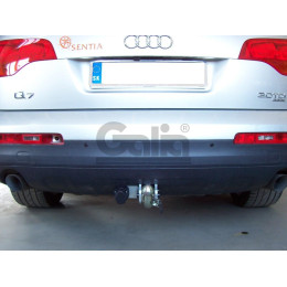 V052C GALIA Полностью оцинкованный фаркоп на Audi Q7 2006-2015, Porsche Cayenne 2002-2010, 2010-2018, Volkswagen Touareg 2002-2010, 2010-2018. Тип шара: C (горизонтальный съемный). Минималь