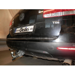 V052C GALIA Полностью оцинкованный фаркоп на Audi Q7 2006-2015, Porsche Cayenne 2002-2010, 2010-2018, Volkswagen Touareg 2002-2010, 2010-2018. Тип шара: C (горизонтальный съемный). Минималь