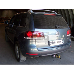 V052C GALIA Полностью оцинкованный фаркоп на Audi Q7 2006-2015, Porsche Cayenne 2002-2010, 2010-2018, Volkswagen Touareg 2002-2010, 2010-2018. Тип шара: C (горизонтальный съемный). Минималь
