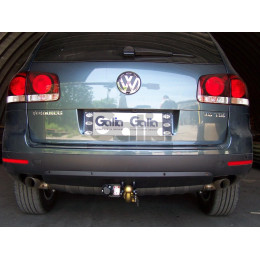 V052C GALIA Полностью оцинкованный фаркоп на Audi Q7 2006-2015, Porsche Cayenne 2002-2010, 2010-2018, Volkswagen Touareg 2002-2010, 2010-2018. Тип шара: C (горизонтальный съемный). Минималь