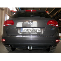 V052C GALIA Полностью оцинкованный фаркоп на Audi Q7 2006-2015, Porsche Cayenne 2002-2010, 2010-2018, Volkswagen Touareg 2002-2010, 2010-2018. Тип шара: C (горизонтальный съемный). Минималь