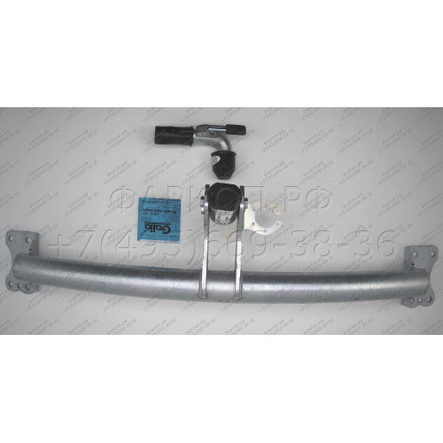 V052C GALIA Полностью оцинкованный фаркоп на Audi Q7 2006-2015, Porsche Cayenne 2002-2010, 2010-2018, Volkswagen Touareg 2002-2010, 2010-2018. Тип шара: C (горизонтальный съемный). Минимальная подрезка бампера. Нагрузки: 3500/140 кг, масса фаркопа 17,97 к