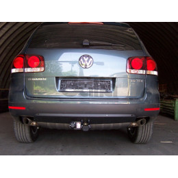 V052C GALIA Полностью оцинкованный фаркоп на Audi Q7 2006-2015, Porsche Cayenne 2002-2010, 2010-2018, Volkswagen Touareg 2002-2010, 2010-2018. Тип шара: C (горизонтальный съемный). Минималь