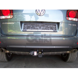 V052C GALIA Полностью оцинкованный фаркоп на Audi Q7 2006-2015, Porsche Cayenne 2002-2010, 2010-2018, Volkswagen Touareg 2002-2010, 2010-2018. Тип шара: C (горизонтальный съемный). Минималь