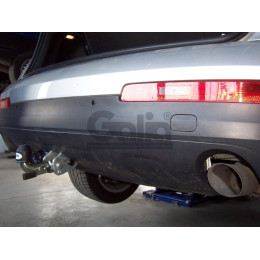 V052C GALIA Полностью оцинкованный фаркоп на Audi Q7 2006-2015, Porsche Cayenne 2002-2010, 2010-2018, Volkswagen Touareg 2002-2010, 2010-2018. Тип шара: C (горизонтальный съемный). Минималь