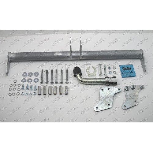 V057A GALIA Полностью оцинкованный фаркоп на Volvo XC90 2003-2015. Подрозетник убирается за бампер. Тип шара: A. Невидимый вырез бампера. Нагрузки: 2250/90 кг, масса фаркопа 15,92 кг