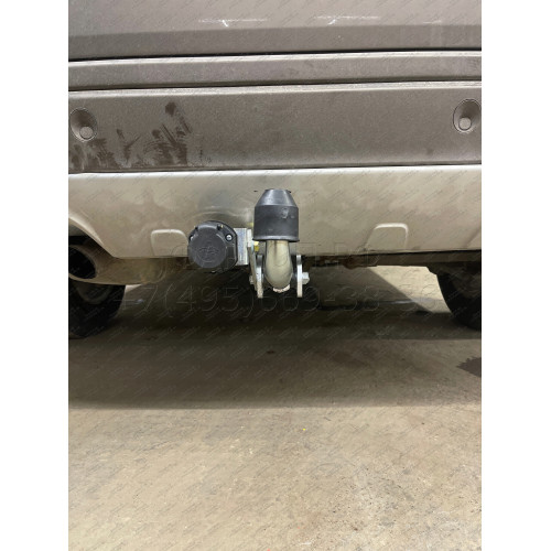 V057A GALIA Полностью оцинкованный фаркоп на Volvo XC90 2003-2015. Подрозетник убирается за бампер. Тип шара: A. Невидимый вырез бампера. Нагрузки: 2250/90 кг, масса фаркопа 15,92 кг