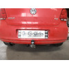 V068A GALIA Полностью оцинкованный фаркоп на Volkswagen Polo V хетчбек 2009-2018. Подрозетник убирается за бампер. Тип шара: A. Невидимый вырез бампера. Нагрузки: 1200/50 кг, масса фаркопа 13,5 кг