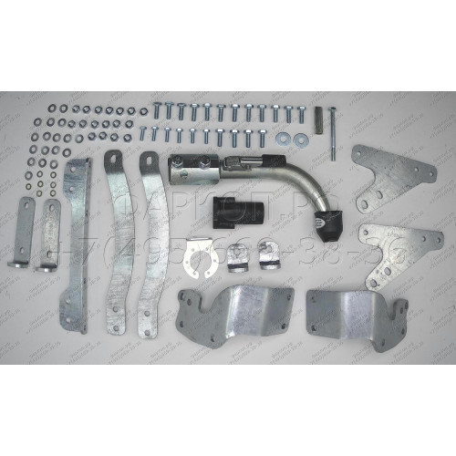 V078C GALIA Полностью оцинкованный фаркоп на Volvo S40 седан 2004-2012, Volvo V50 универсал 2004-2012. Тип шара: C (горизонтальный съемный). Без выреза бампера. Нагрузки: 1600/100 кг, масса фаркопа 14,87 кг