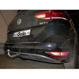 V082C GALIA Полностью оцинкованный фаркоп на Volkswagen Touran 2015-. Подрозетник убирается за бампер. Тип шара: C (горизонтальный съемный). Установка без в
