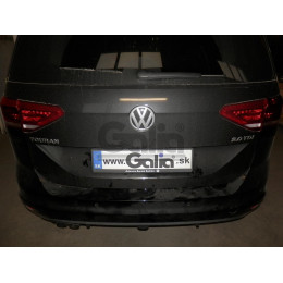 V082C GALIA Полностью оцинкованный фаркоп на Volkswagen Touran 2015-. Подрозетник убирается за бампер. Тип шара: C (горизонтальный съемный). Установка без в
