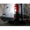 V085A GALIA Полностью оцинкованный фаркоп на Volkswagen Crafter II фургон со ступенькой, одинарные колеса сзади 2017-, MAN TGE фургон со ступенькой 2016-. Без выреза бампера. Тип шара: A. Нагрузки: 3500/150 кг, масса фаркопа 27,02 кг