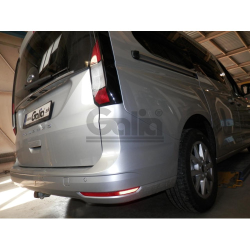 V090C GALIA Полностью оцинкованный фаркоп на Volkswagen Caddy 2020-, Ford Tourneo Connect 2022-, Ford Transit Connect 2022-. Тип шара: C (горизонтальный съемный). Установка без выреза бампера. Нагрузки: 1500/80 кг, масса фаркопа 17,07 кг