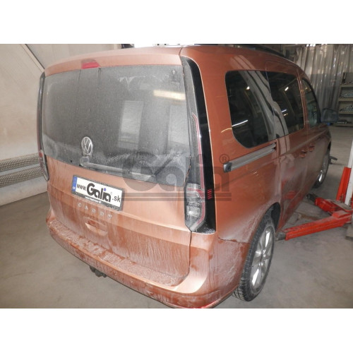 V090C GALIA Полностью оцинкованный фаркоп на Volkswagen Caddy 2020-, Ford Tourneo Connect 2022-, Ford Transit Connect 2022-. Тип шара: C (горизонтальный съемный). Установка без выреза бампера. Нагрузки: 1500/80 кг, масса фаркопа 17,07 кг