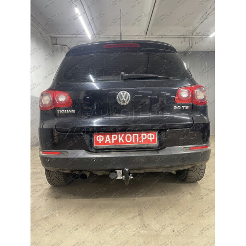 V123-A Лидер-плюс ТСУ для Skoda Kodiaq 2016-2023, Volkswagen Tiguan 5N1, 5N2 2007-2016, Volkswagen Tiguan 2 2016-2024, Skoda Karoq 2019-, Skoda Yeti 2009-2018, Audi Q3 2011-2018, Volkswagen Jetta 2011-2018. Требуется подрезка бампера. Нагрузки: 1300/75 кг