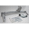 H054A GALIA Полностью оцинкованный фаркоп на Hyundai Sonata EF 1999-2005. Подрозетник убирается за бампер. Тип шара: A. Невидимый вырез бампера. Нагрузки: 1700/75 кг, масса фаркопа 21,5 кг