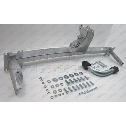 H054A GALIA Полностью оцинкованный фаркоп на Hyundai Sonata EF 1999-2005. Подрозетник убирается за бампер. Тип шара: A. Невидимый вырез бампера. Нагрузки: 1700/75