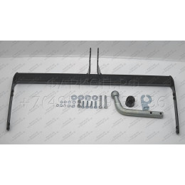 S101A GALIA Полностью оцинкованный фаркоп на Suzuki Swift хетчбек 3/5 дверей 2010-2017, 2WD/4WD. Шар перекрывает противотуманную фару. Тип шара: A. Невидимый выр