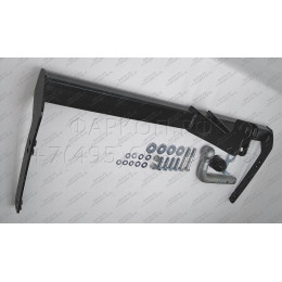 S101A GALIA Полностью оцинкованный фаркоп на Suzuki Swift хетчбек 3/5 дверей 2010-2017, 2WD/4WD. Шар перекрывает противотуманную фару. Тип шара: A. Невидимый выр