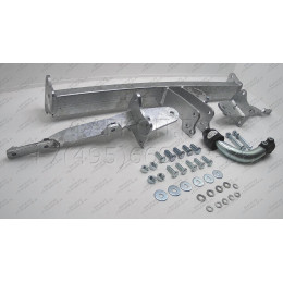 S115A GALIA Полностью оцинкованный фаркоп на Subaru Legacy седан/универсал 2009-2018. Подрозетник убирается за бампер. Тип шара: A. Невидимый вырез бампера.