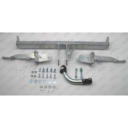S115A GALIA Полностью оцинкованный фаркоп на Subaru Legacy седан/универсал 2009-2018. Подрозетник убирается за бампер. Тип шара: A. Невидимый вырез бампера.