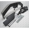 3082-AK41 ORIS Распродажа! Тюнинговый фаркоп с металлической накладкой на Toyota Land Cruiser Prado J150 2010-2023, Lexus GX460 2010-2014 без выреза в бампере. Тип шара: AK41 (Вертикально-съемный шар с ключом). Нагрузки: 1500/75 кг, масса фаркопа 32,6 кг 