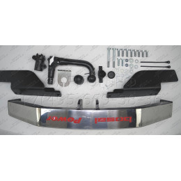 3082-AK41 ORIS Распродажа! Тюнинговый фаркоп с металлической накладкой на Toyota Land Cruiser Prado J150 2010-2023, Lexus GX460 2010-2014 без выреза в бампере. Тип шара: AK41 (Ве