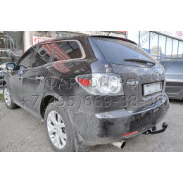 4526-A ORIS Фаркоп на Mazda CX-7 2007-2012 без выреза в бампере. Тип шара: A. Нагрузки: 1300/50 кг, масса фаркопа 21,1 кг (без электрики в комплекте)