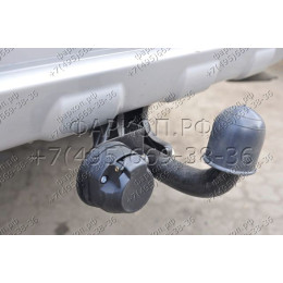 4350-A ORIS Фаркоп на Nissan Pathfinder R51 2005-2014. Необходима подрезка бампера. Тип шара: A. Нагрузки: 1500/75 кг, масса фаркопа 9,2 кг (без электрики в комплекте)